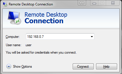 Remote Desktop Connection di Windows